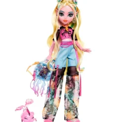 MATTEL Monster High Muñeca Lagoona Blue G3 Core Refresh- Monster High Colección|Halloween