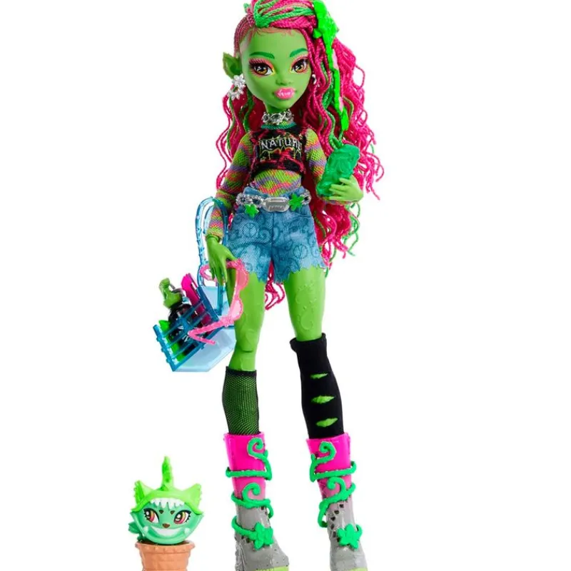 MATTEL Monster High Colección|Halloween|Monster High Muñeca Venus McFlytrap G3