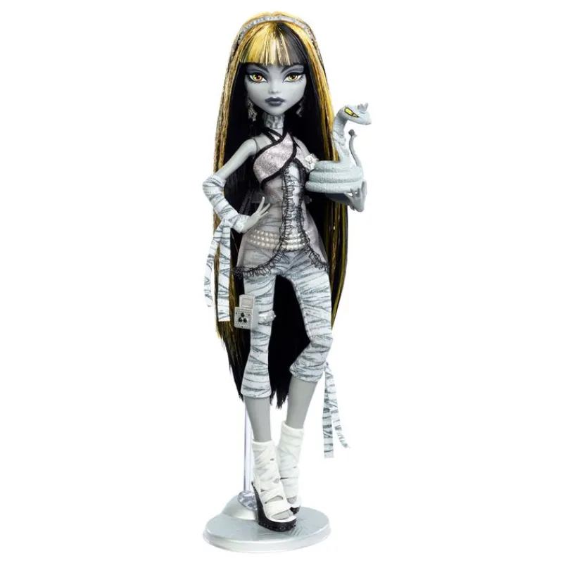 MATTEL Monster High Colección|Muñecas|Monster High Reel Drama Muñeca Cleo