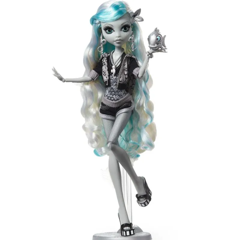 MATTEL Monster High Colección|Muñecas|Monster High Reel Drama Muñeca Lagoona