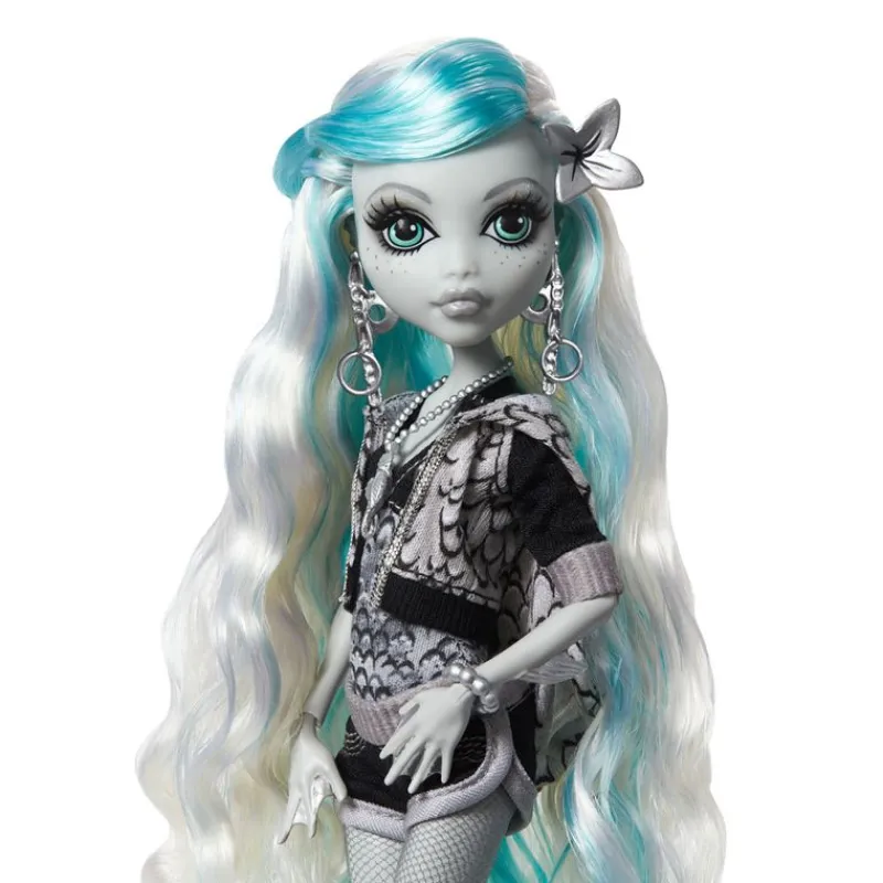 MATTEL Monster High Colección|Muñecas|Monster High Reel Drama Muñeca Lagoona