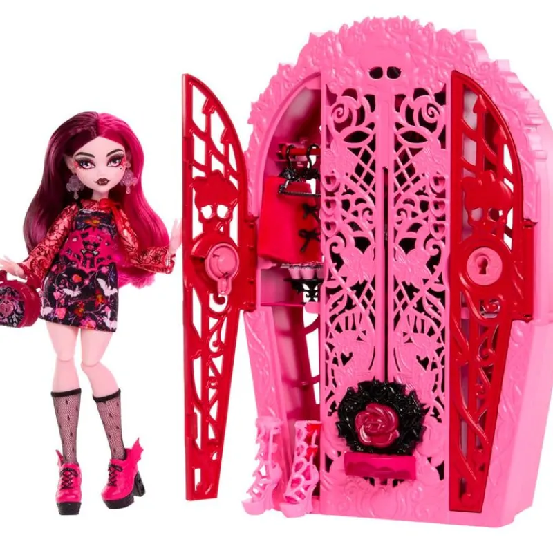 MATTEL Monster High Skulltimate Secrets Jardín misterioso Draculaura- Monster High Colección|Halloween