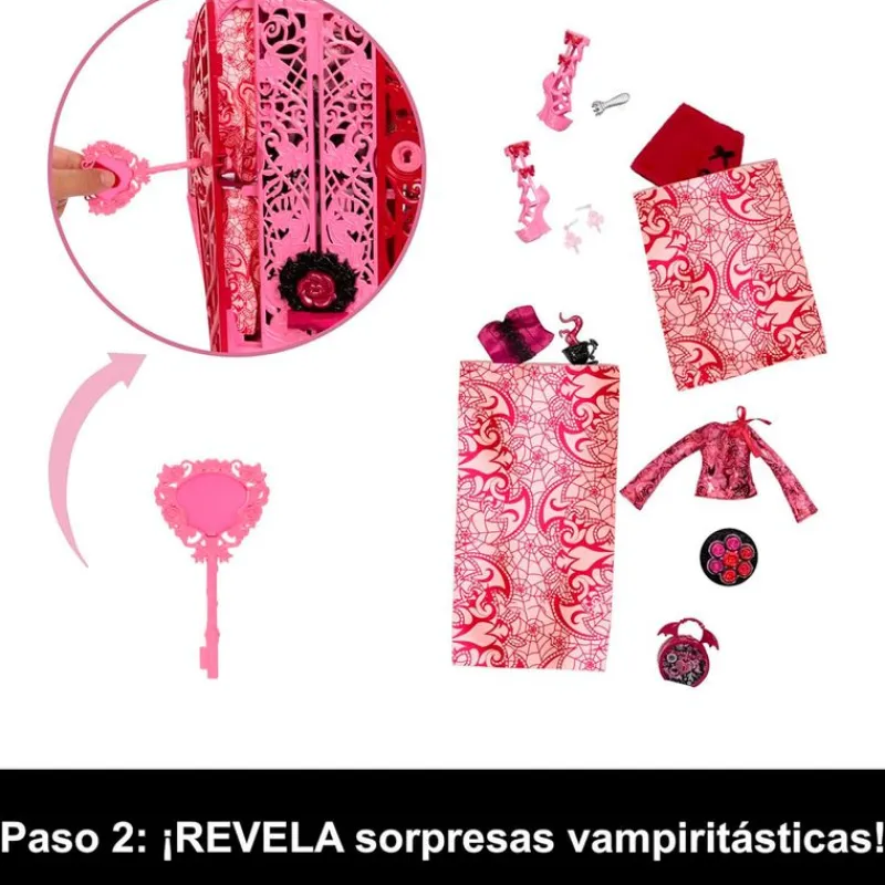 MATTEL Monster High Skulltimate Secrets Jardín misterioso Draculaura- Monster High Colección|Halloween