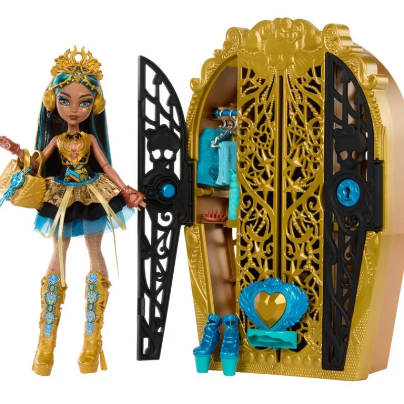MATTEL Monster High Skulltimate Secrets S4 Cleo- Monster High Colección|Halloween