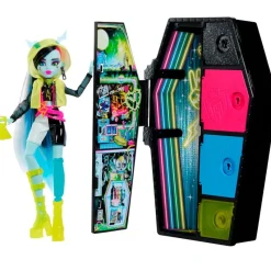 MATTEL Monster High Colección|Muñecas|Monster High Skulltimate Secrets Neon Frankie