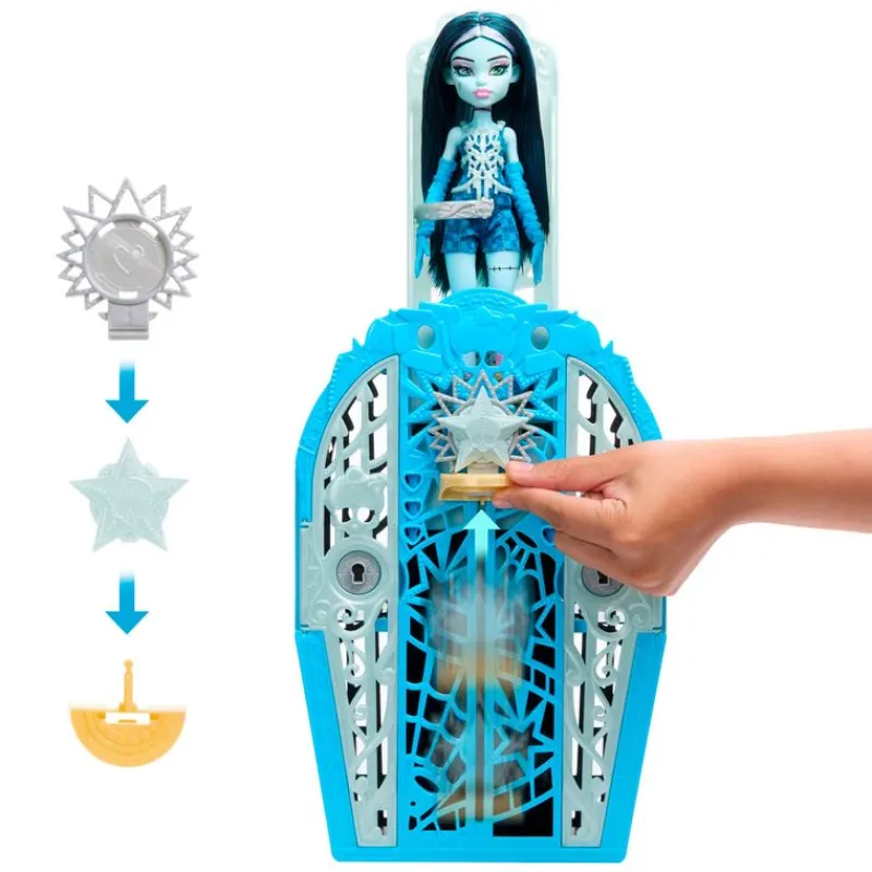 MATTEL Monster High Colección|Halloween|Monster High Skulltimate Secrets Hauntlywood Mysteries Frankie