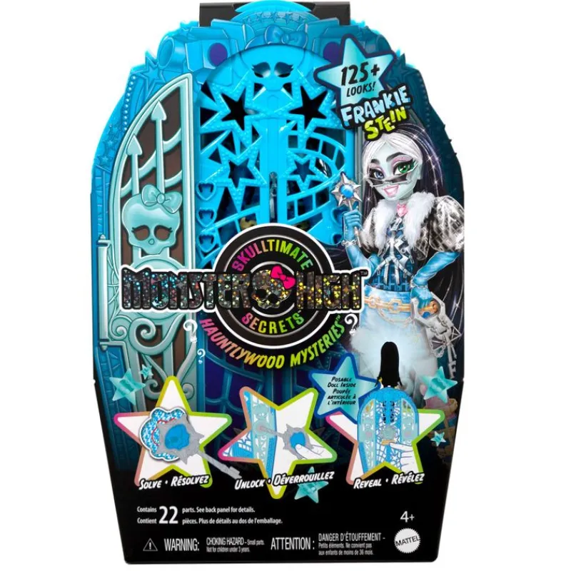 MATTEL Monster High Colección|Halloween|Monster High Skulltimate Secrets Hauntlywood Mysteries Frankie