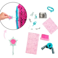 MATTEL Monster High Skulltimate Secrets Hauntlywood Mysteries Catty Noir- Monster High Colección|Halloween