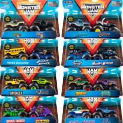SPIN MASTER Monster Jam Pack 2 Vehículo Color Change 1:64- Vehículos, Trenes Y Parkings
