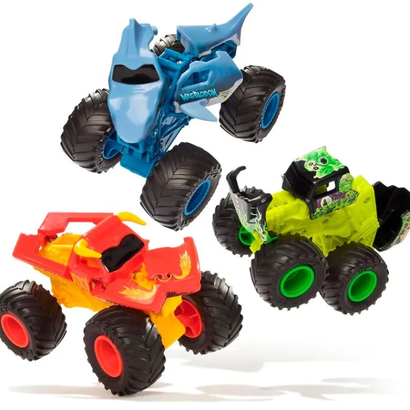 SPIN MASTER Vehículos, Trenes Y Parkings|Monster Jam Smash & Bash Vehículo Surtido