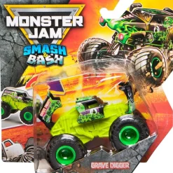 SPIN MASTER Vehículos, Trenes Y Parkings|Monster Jam Smash & Bash Vehículo Surtido