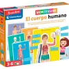 CLEMENTONI Juegos Y Juguetes Educativos|Montessori el Cuerpo Humano