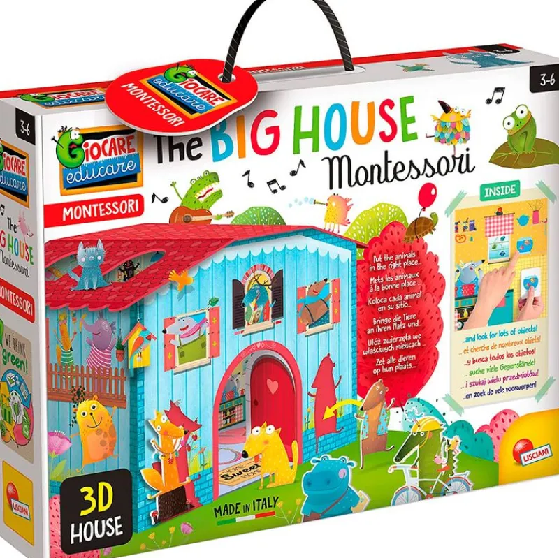 DRIM DISCOUNT Montessori Kit Casa Educativa- Juegos Y Juguetes Educativos