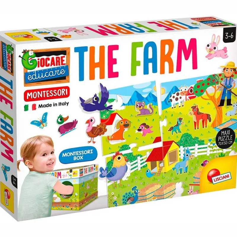 SELECCION DRIM Montessori Pack la Granja- Juegos Y Juguetes Educativos