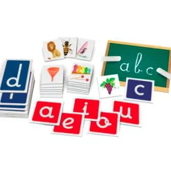 CLEMENTONI Juegos Y Juguetes Educativos|Montessori Pack Letras Táctiles