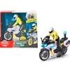 SIMBA Vehículos, Trenes Y Parkings|Moto Mossos d'Esquadra con Figura