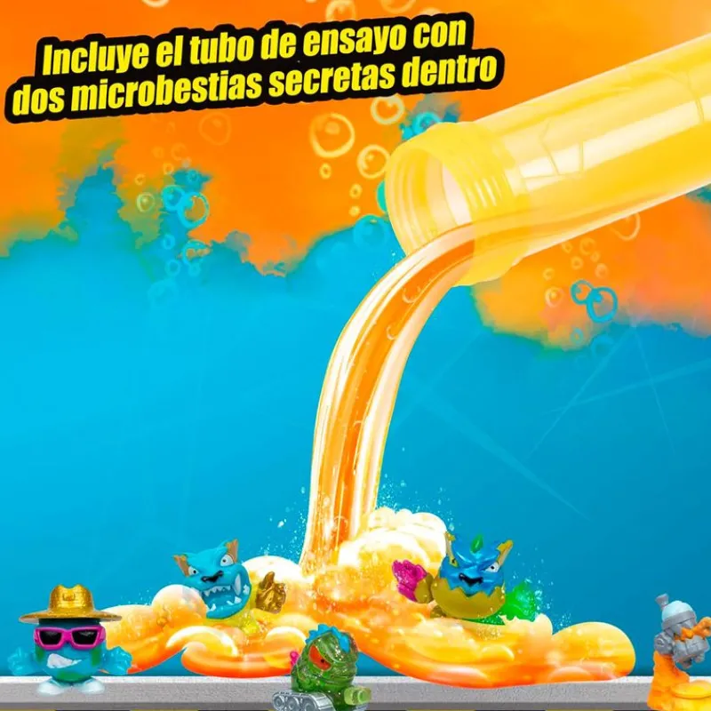 FAMOSA Figuras Y Figuras De Acción|Mr. Beast Test Tubo Pack 5 Figuras Surtido