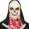 FIESTAS GUIRCA Máscara Calavera Monja- Disfraces Y Complementos|Disfraces Y Complementos