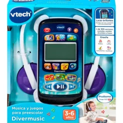 VTECH Música y Juegos para Preescolar Divermusic- Primera Infancia Y Preescolar