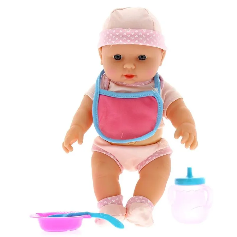 SELECCION DRIM Muñeca con Complementos Rosa- Muñecas