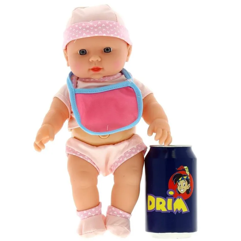 SELECCION DRIM Muñeca con Complementos Rosa- Muñecas