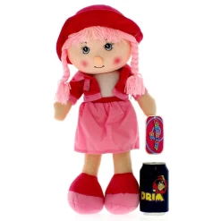 DRIM DISCOUNT Muñeca de Trapo Rosa 50 cm- Primera Infancia Y Preescolar