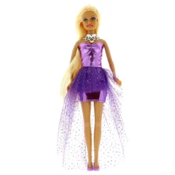 DRIM DISCOUNT Muñeca Defa Lucy Vestido de Fiesta Lila- Muñecas