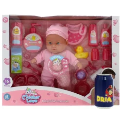 DRIM DISCOUNT Muñecas|Muñeco Bebé con Sonido Rosa