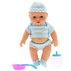 SELECCION DRIM Muñeco con Complementos Azul- Muñecas