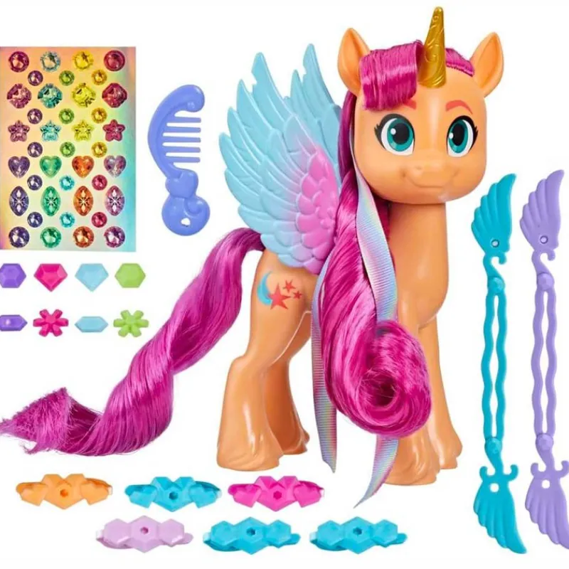 HASBRO Figuras Y Figuras De Acción|My Little Pony Sunny Starscout Peinados con Estilo