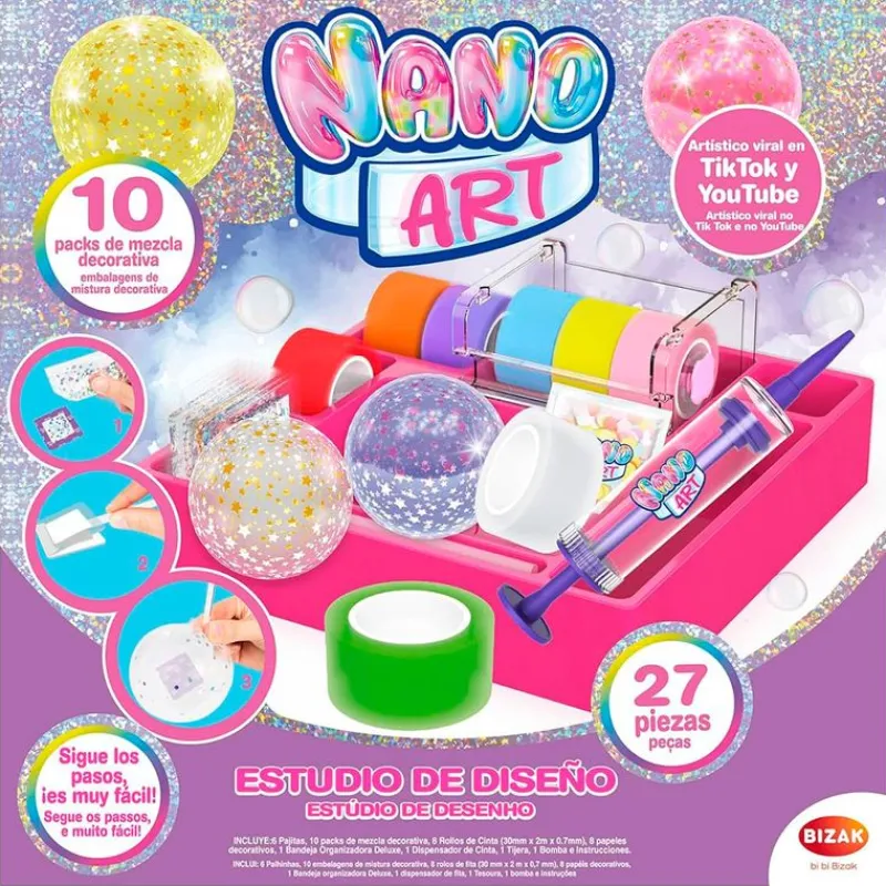 BIZAK Manualidades|Nano Art Estudio De Diseño Pack Deluxe