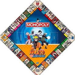 SELECCION DRIM Naruto Shippuden Monopoly- Juegos De Mesa