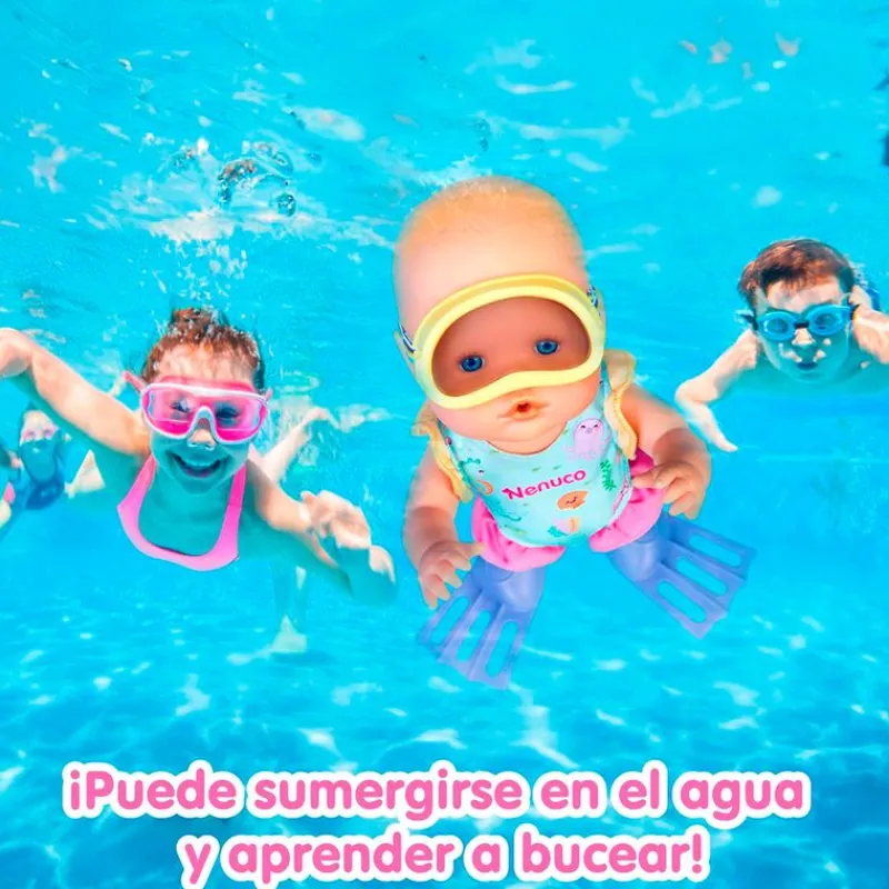 FAMOSA Nenuco ¡Aprende a Bucear!- Muñecas