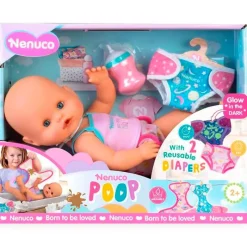 FAMOSA Nenuco Hace Popó Muñeco Bebé- Muñecas