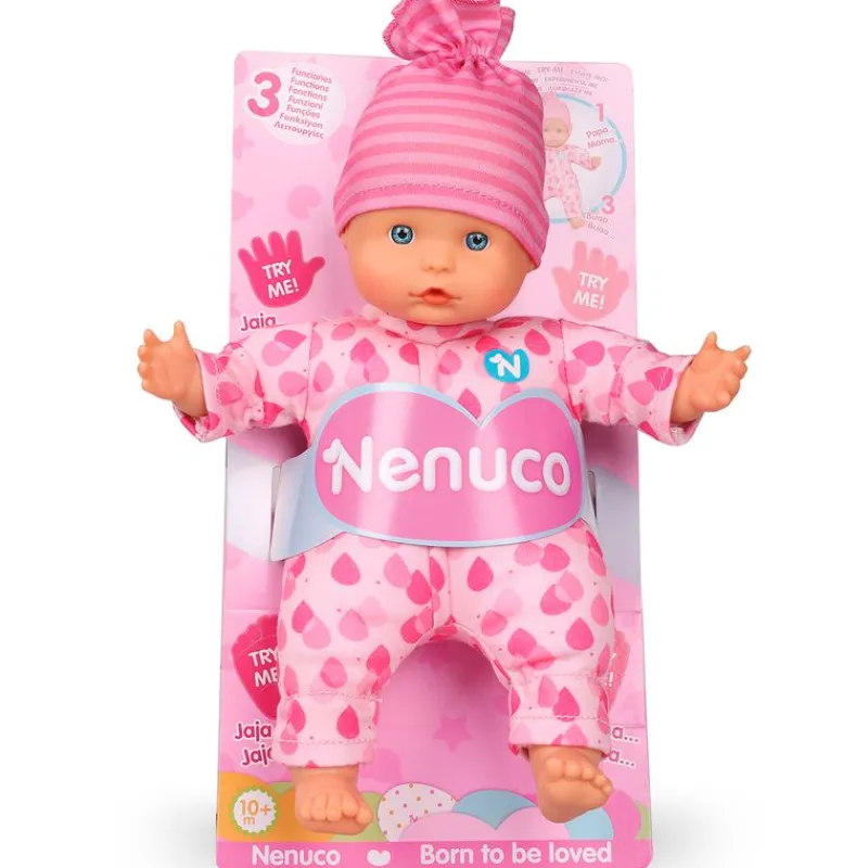 FAMOSA Muñecas|Nenuco Muñeco Blandito 3 Funciones