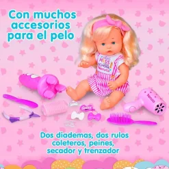 FAMOSA Nenuco Peinaditos para el Cole- Muñecas