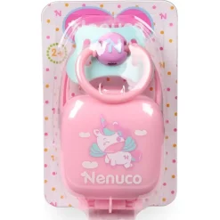FAMOSA Nenuco Porta Chupete + Chupete Surtido- Muñecas