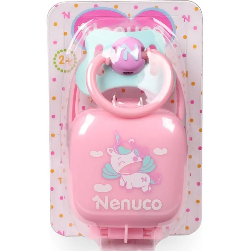 FAMOSA Nenuco Porta Chupete + Chupete Surtido- Muñecas