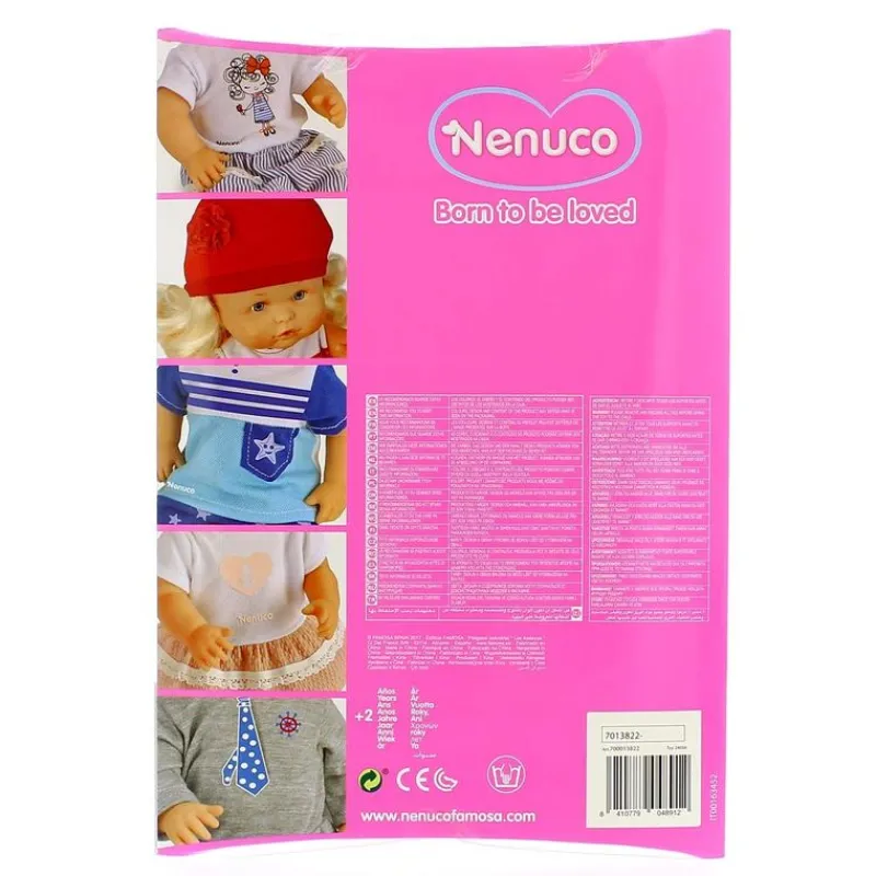 FAMOSA Nenuco Ropita Casual Trajecito Azul- Muñecas