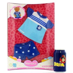 FAMOSA Nenuco Ropita Casual Trajecito Azul- Muñecas