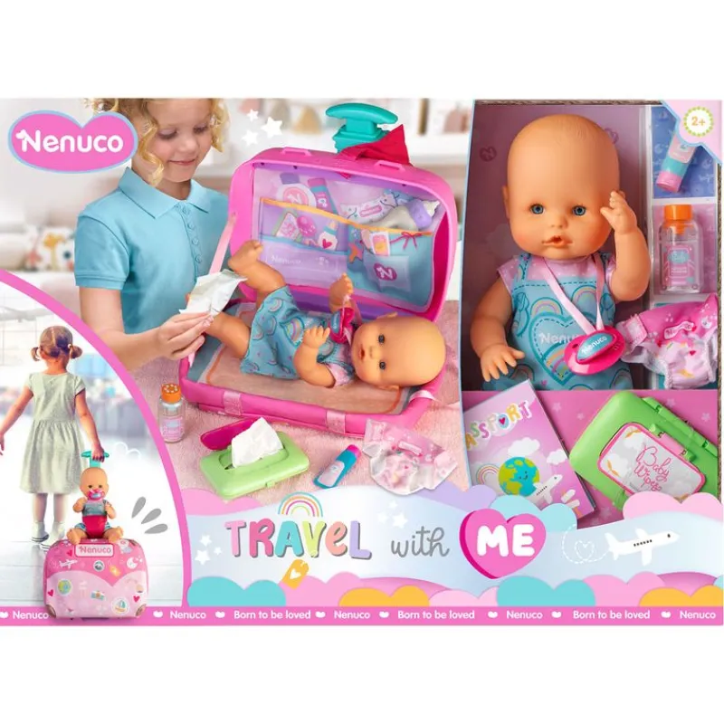 FAMOSA Nenuco Viaja Conmigo- Muñecas