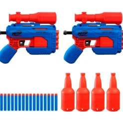 HASBRO Nerf Alpha Strike Optic QS-4 Duel Targeting- Juegos Y Juguetes De Imitación