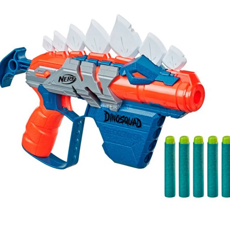 HASBRO Juegos Y Juguetes De Imitación|Nerf Dinosquad Stego-Smash