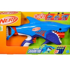 HASBRO Nerf Easy Play Sharkfire Lanzador- Juegos Y Juguetes De Imitación