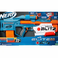 HASBRO Nerf Elite 2.0 Moto Blitz CS10- Juegos Y Juguetes De Imitación