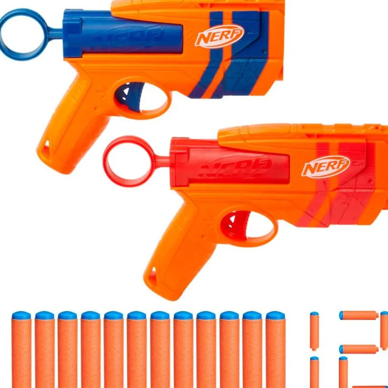 HASBRO Juegos Y Juguetes De Imitación|Nerf N Series Duo Pack Lanzadores