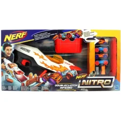 HASBRO Juegos Y Juguetes De Imitación|Nerf Nitro Doubleclutch Inferno