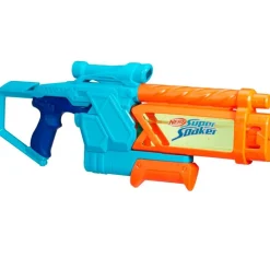 HASBRO Nerf Super Soaker Mega Dunk-Fill Pistola de Agua- Aire Libre