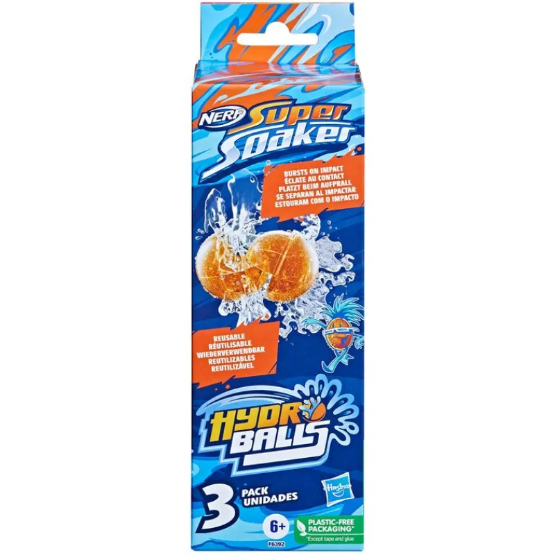HASBRO Aire Libre|Nerf Supersoaker Hydro Ball Pack 3