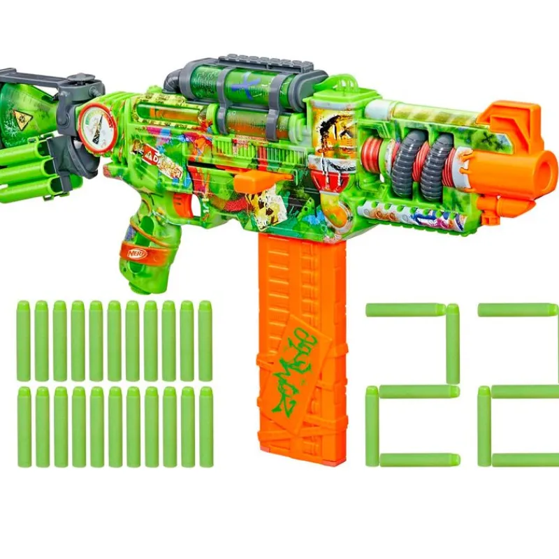 HASBRO Juegos Y Juguetes De Imitación|Halloween|Nerf Zombie Lanzador Corrupter